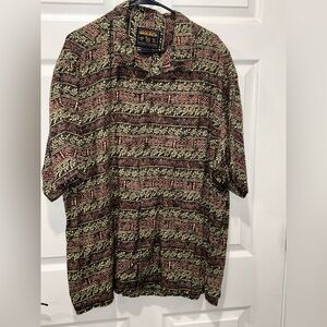 Woolrich Shirt Men's 2XL Short Sleeve‎ Button Up